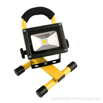 30W portable Rechargeable LED Floodlight Outdoor Lighting